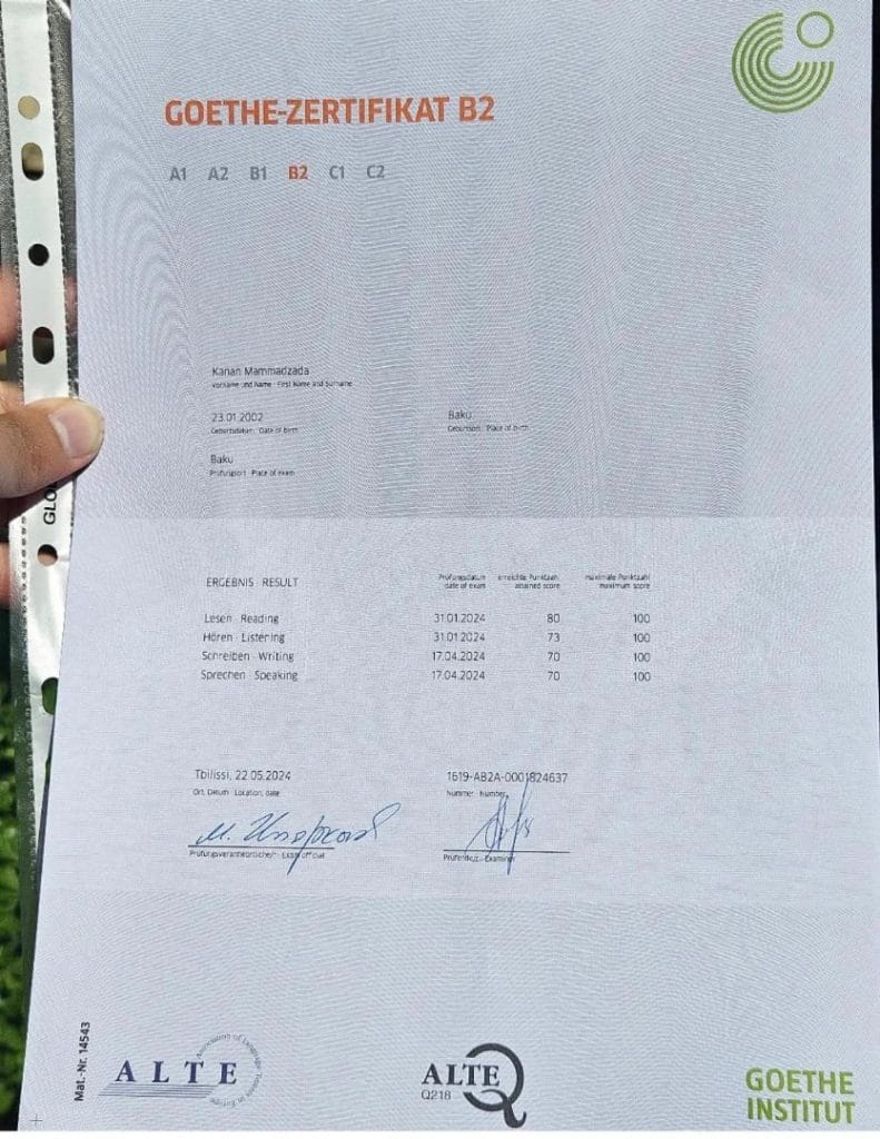 buch vorbereitung c1 zertifkat goethe