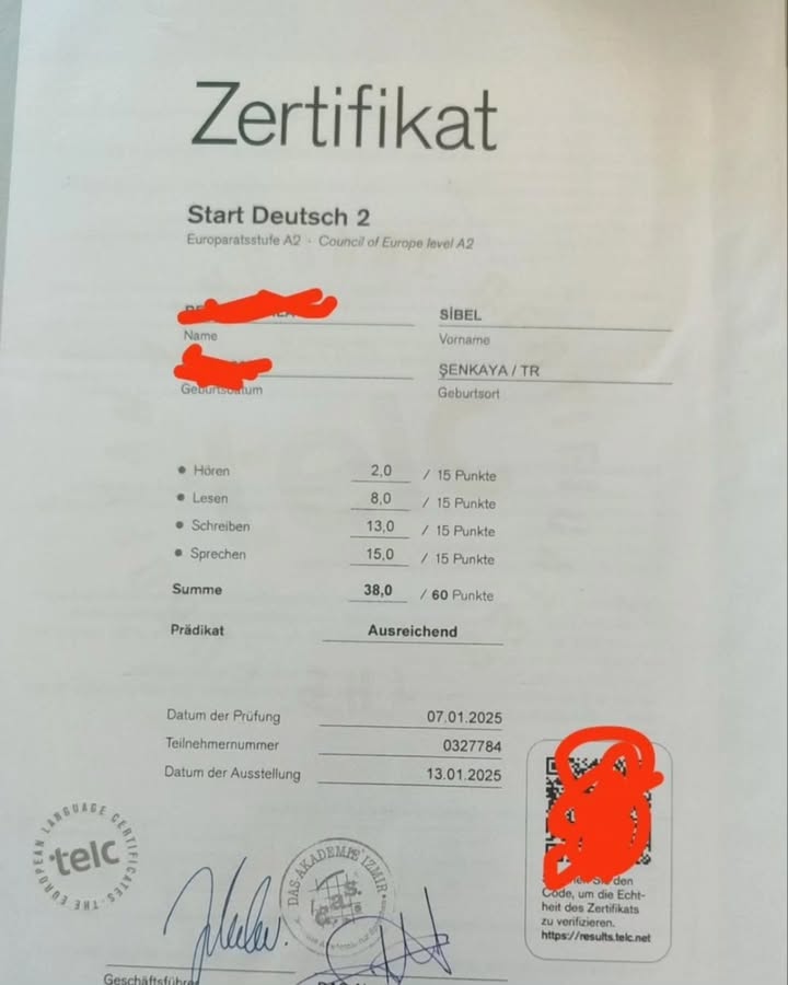 Der beste Ort, um Ihr TELC A2-Zertifikat online in Serbien zu kaufen
