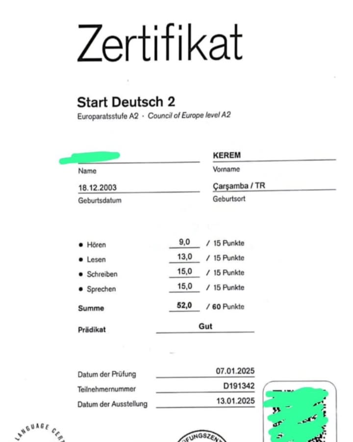 Wo kann ich ein echtes TELC A2-Zertifikat online kaufen?